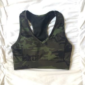 Camo Cool Workout Bra